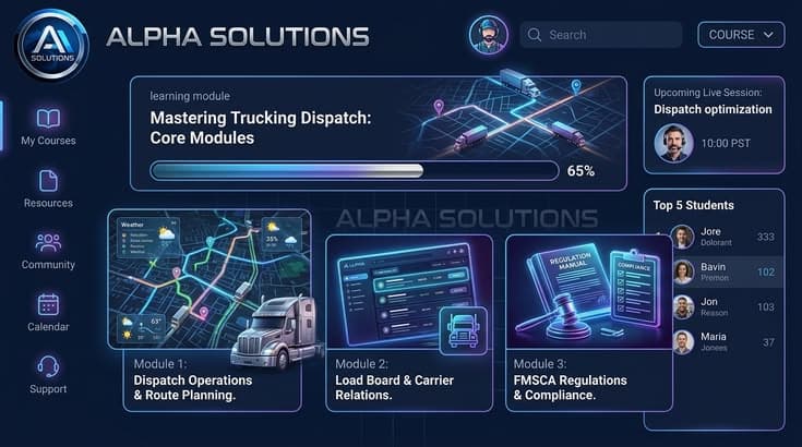 Dispatch training (online course)