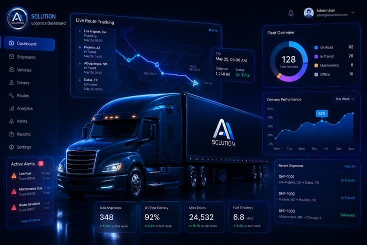 Trucking company full setup